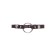 Gag Pecado BDSM, “Ring 39 mm”, with a red stitch, genuine leather, black