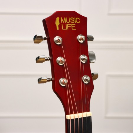 Acoustic guitar Music Life QD-H38Q-J, Beige, 97 cm with a neckline-1