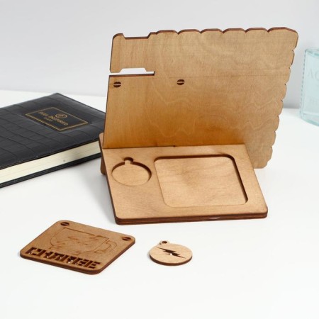 Organizer composite "February 23", 19.7 x 20.7 cm-4
