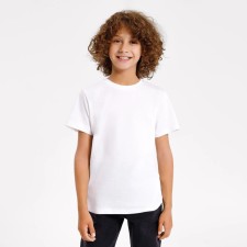 T -shirt for a boy, white color, height 104 cm