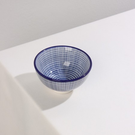 MIK Ceramic Dolyana "Flinking", 150 ml, D = 9.2 cm, Blue color-1