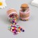 Round beads 6/0 in the bottle "Multi -colored" 2x20 g set 2 pcs