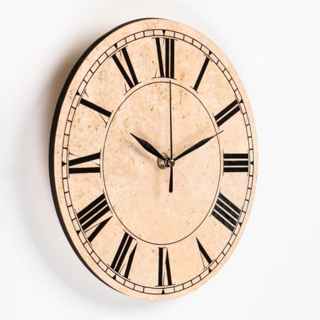 Wall clock, series: interior, discrete move, d-23.5 cm-1