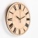 Wall clock, series: interior, discrete move, d-23.5 cm