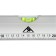 Aluminum scrap level, 2 eye, ruler, 300 mm