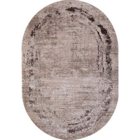 Oval Karmen Hali Armina, size 80x150 cm, color Dark Brown