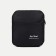 Set of a youth backpack on lightning from textiles with USB, bag, cosmetic bag, black color