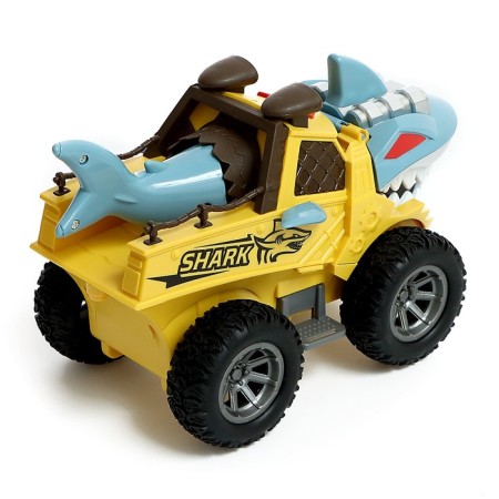 Inertial Shark machine, light, yellow color-2