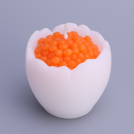 Decorative candle "Egg with caviar"-1