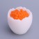 Decorative candle "Egg with caviar"