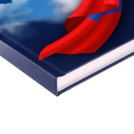Notebook A5, 160 sheets in the Tricolor Code, solid cover, glossy lamination, offset 65g/m2 unit-2