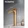 Mixer for the Zein shell Retro high cascading spout, without eyeliner, brass, color of bronze