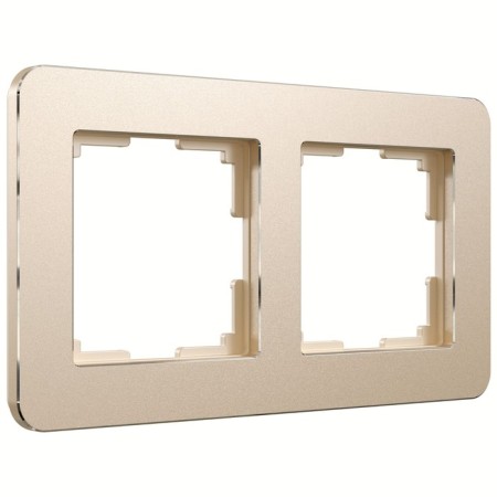 Frame W0022611, 2 Platinum sockets, champagne