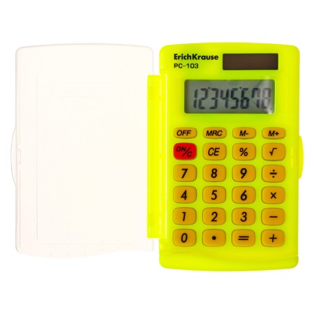 Pocket Pocket 8-units Erichkrause PC-103 Neon, yellow