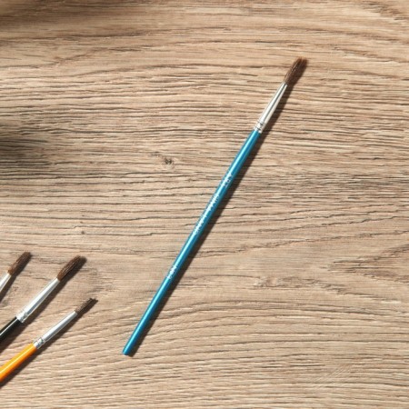Drawing brush 3 pcs. Pony Round No. 2.3.4-3