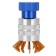 Crab for removing and installing glass of wrist watches, 7.3 x 3.9 cm