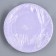 Disposable dishes: paper lavender plate, plain, 18 cm