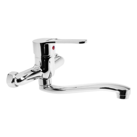 Kitchen mixer Zein Z67350152, wall, cartridge ceramics 35 mm, chrome-3