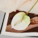 Artificial flowers "Anturium" 60 cm, white