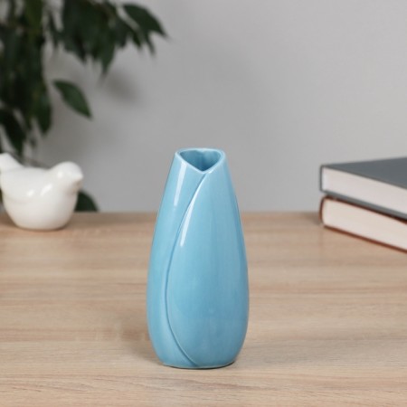 VAZA Ceramics "BELEN" 12.5x5 cm, blue
