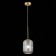 STL LUCE Sus. SL1154.323.01. Gran. 1x60 W, E27, 15.5x15.5x40 cm, brass color