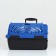 Carriage for animals with a plastic door, 40 x 32 x 26, blue