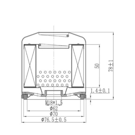 Air filter Totachi TC-1099-1