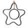 Lamp Bayerlux "Star" LED 45W black 20x43.5x45 cm