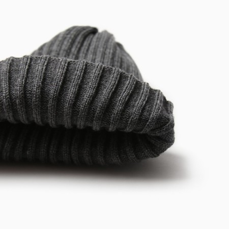 Hat for a boy, dark gray color, size 48-52-1