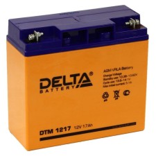 Battery Delta 17 Ah 12 volts DTM 1217