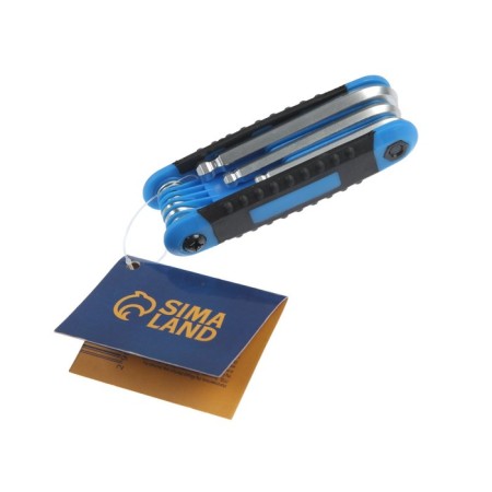 A set of keys of imbus folding tundra, with a ball, 1.5 - 8 mm, 8 pcs.-4
