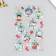 Decorative sticker Room Decor "New Year's toys 1" 14x25 cm