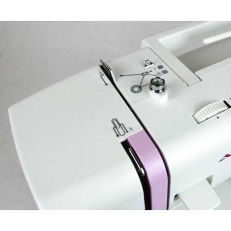 Sewing machine Aurora Sewline 40, 70 watts, 29 operations, automatic, white-pink-3