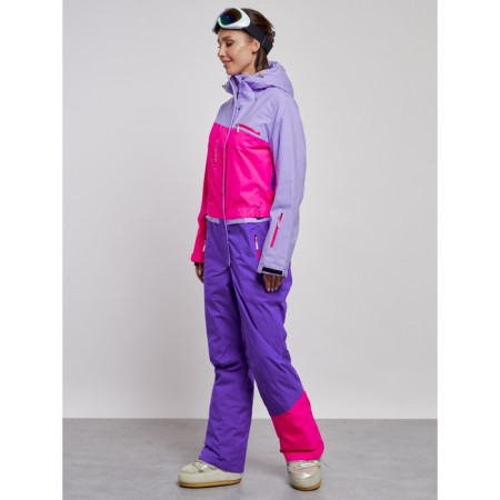 Ski -linide combine Women's winter, size 42, purple color-1