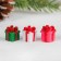 Miniature Puppet “Gift”, set 4 pcs, size 1 pc: 1.5 × 1.5 × 1.6 cm, Mix color