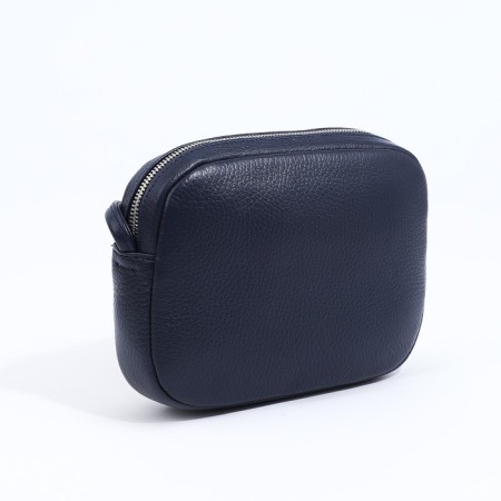 Richet Cross-Boda Bag on a zipper, blue color-1