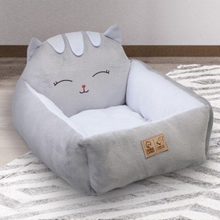 A bed with a side "Cute kitten" 45x38x22 cm-1