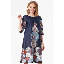 Women's dress, size 42, blue color
