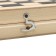 Backgammon "pattern" 50 x 50 cm, with a field for playing checkers