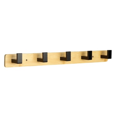 Hangers with five hooks Cappio VC105, black color