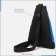 Bades for lightning shoes, up to 35 sizes, textura, blue color