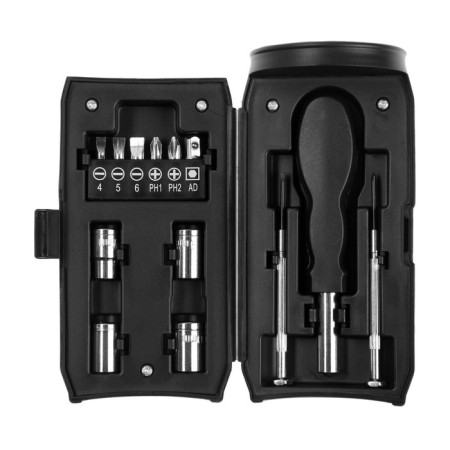 Tundra instruments set, gift plastic case "Bank", 13 items-1