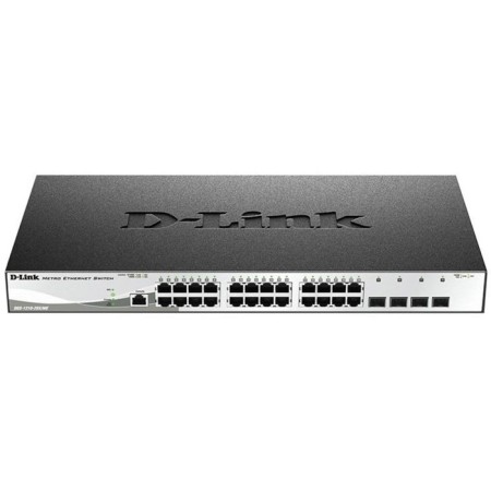 D-Link DGS-1210-28X/ME/B switch, controlled, 24x10/100/1000base-T