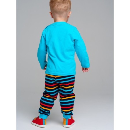 Комплект для мальчика: футболка, брюки, рост 80 см-2