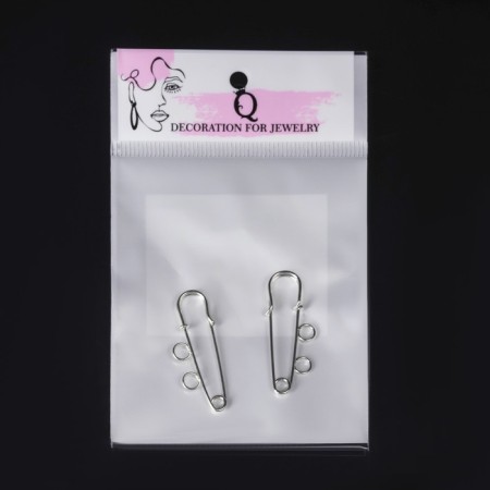PO-035 suspension pin No. 01, (set 2 pcs.) 35 x 5 mm, color silver-2