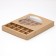 Confectionery box for sweets 25 pcs "Heart", craft, 22 x 22 x 3.5 cm