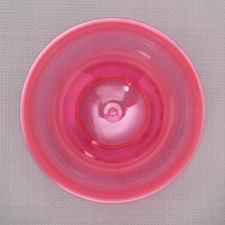 Crecanter Plastic disposable "Crystal", 200 ml, red color-3