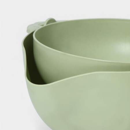 A colander of a kitchen with a pallet 25 × 11.5 cm, color mix-3
