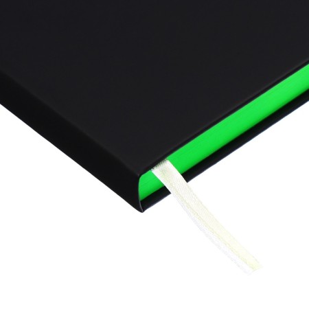 Dated diary 2025, Devente. Flag, A5 168 sheets, Devente. Duo, a hard cover to leatherette with foam rubber, silkography, perforation, liesse, block 70 g/m2-3