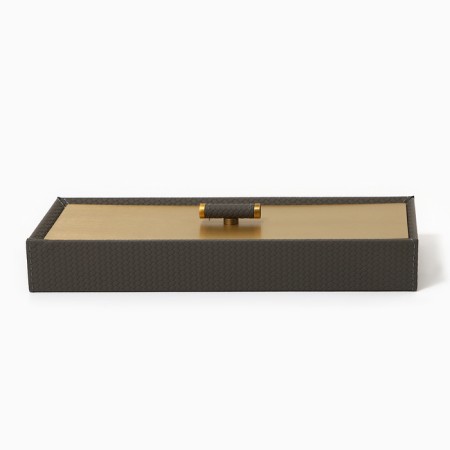 Eco -leather jewelry box 30.4 x 10.4 cm-1